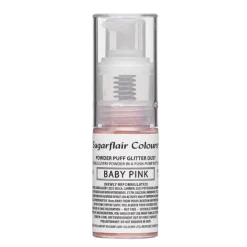 Spray de purpurina en polvo rosa bebé 10 g - Sugarflair