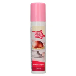 Spray efecto metalizado bronce 100 ml - Funcakes