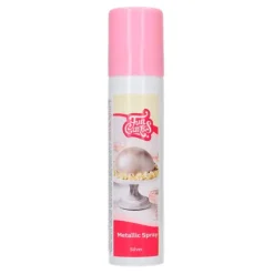 Spray efecto metalizado plateado 100 ml - Funcakes
