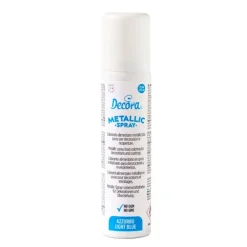 Spray metalizado azul 75 ml - Decora