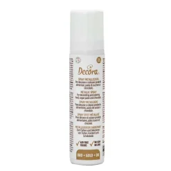 Spray metalizado oro 75 ml - Sin gluten - Decora
