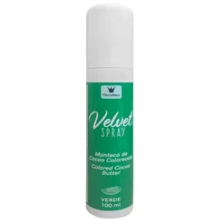 Spray Velvet efecto terciopelo verde 100 ml - Sin gluten - Martellato