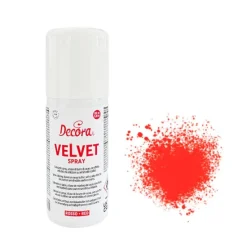 Spray Velvet efecto terciopelo rojo 100 ml - Decora