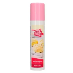 Spray Velvet efecto terciopelo chocolate blanco 100 ml - Funcakes