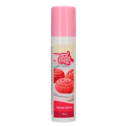 Spray Velvet efecto terciopelo rojo 100 ml - Funcakes