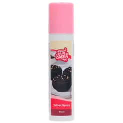 Spray Velvet efecto terciopelo negro 100 ml - Funcakes