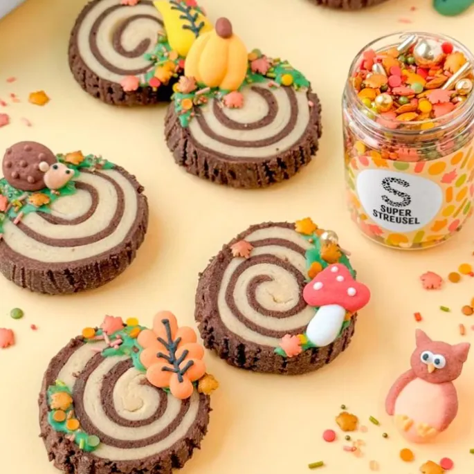 Sprinkles Autumn Vibes hojas de otoño 90 g - Super Streusel
