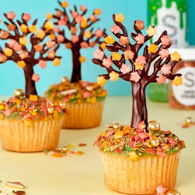 Sprinkles Autumn Vibes hojas de otoño 90 g - Super Streusel