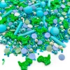 Sprinkles azul, verde y plata Jurassic Party 90 g - Happy Sprinkles