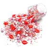 Sprinkles blanco, rojo y rosa I Love You 90 g - Happy Sprinkles