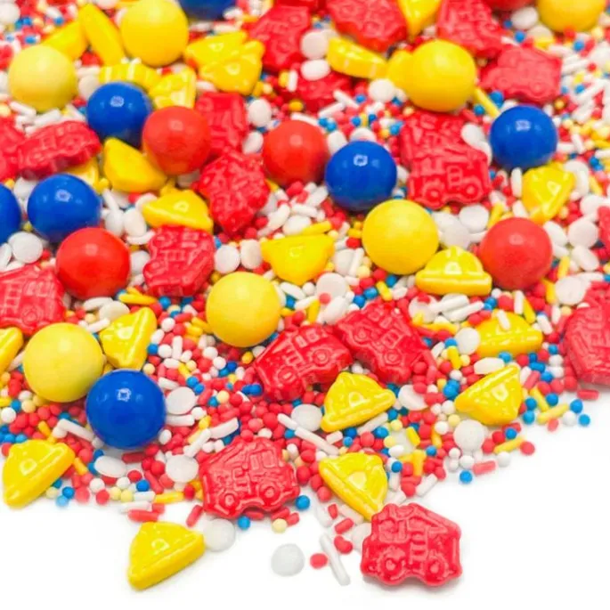 Sprinkles bomberos Fire Heroes 90 g - Happy Sprinkles