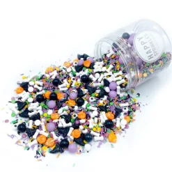 Sprinkles calabazas, huesos y sombreros Spooky Halloween 90 g - Happy Sprinkles