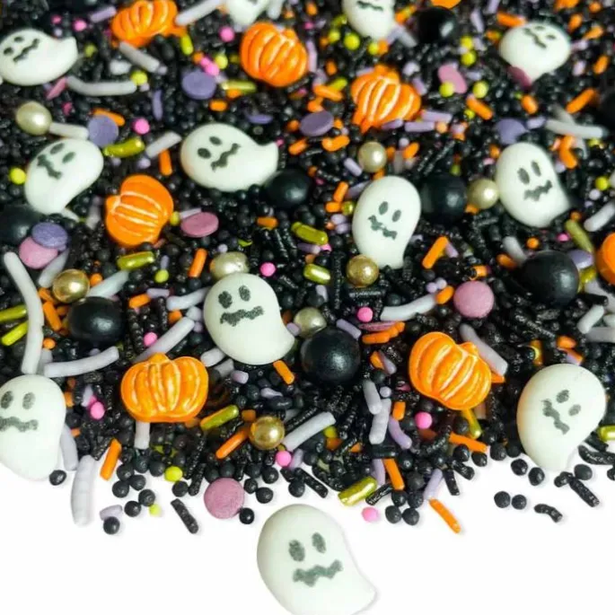 Sprinkles calabazas y fantasmas de Halloween Ghost Stories 90 g - Happy Sprinkles