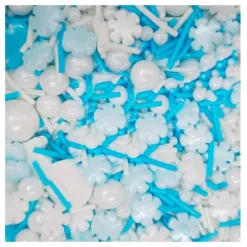 Sprinkles copos de nieve Icy Dream Navidad 90 g - Azucren