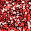 Sprinkles corazones y bolitas rojos San Valentín 90 g - Azucren