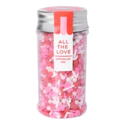 Sprinkles corazones y perlas de azúcar San Valentín 70 g - PME