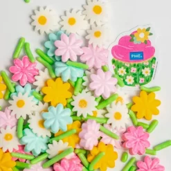 Sprinkles de azúcar flores de primavera 60 g - PME