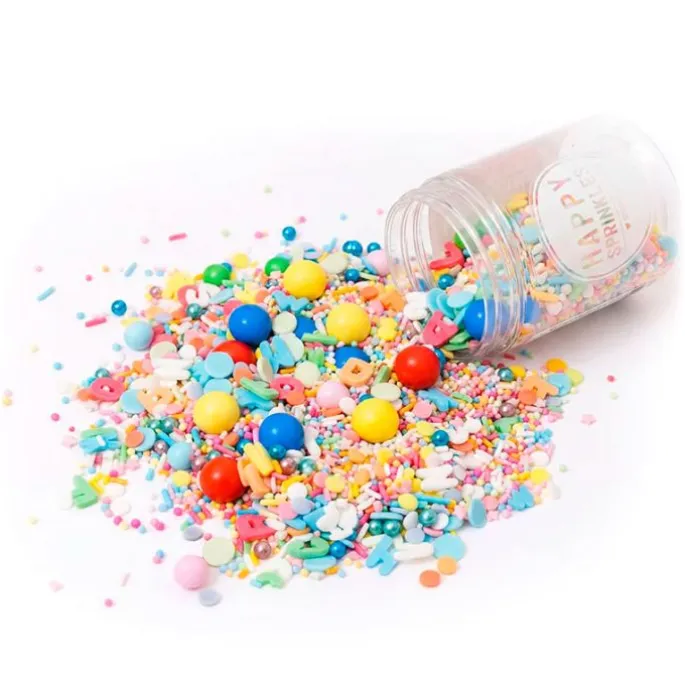 Sprinkles de colores As easy as ABC 90 g - Happy Sprinkles