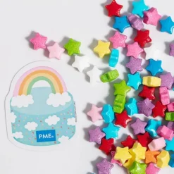 Sprinkles de estrellas de colores de azúcar 25 g - PME