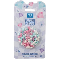 Sprinkles diamantes brillantes de azúcar 25 g - PME