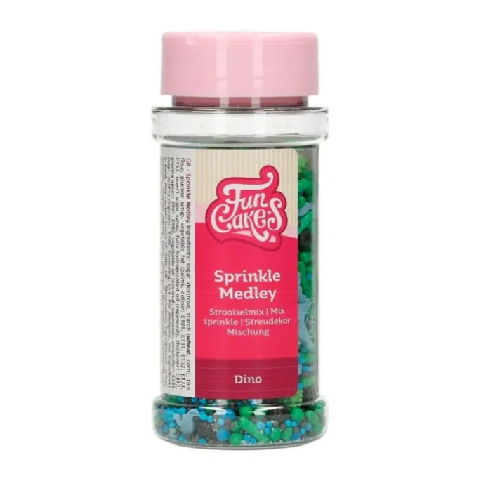 Sprinkles Dino Medley 65 g - Funcakes