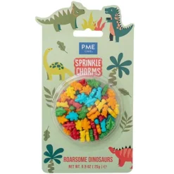 Sprinkles dinosaurios de azúcar 25 g - PME