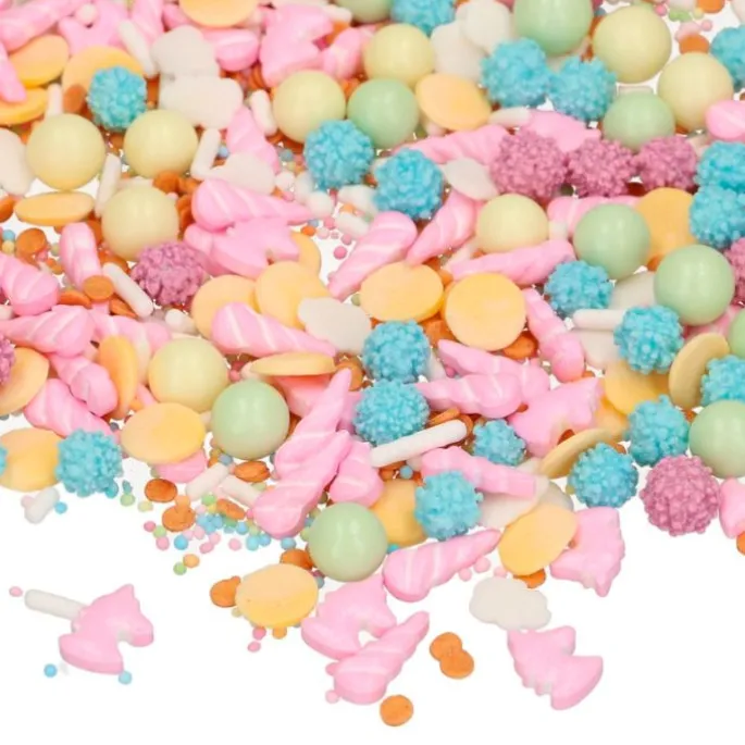 Sprinkles 3D Medley Be a Unicorn Unicornios 70 g - Funcakes