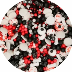 Sprinkles 3D Medley Bloody and Bat Halloween 70 g - Funcakes