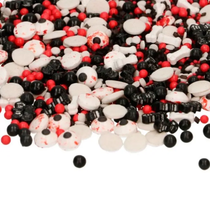 Sprinkles 3D Medley Bloody and Bat Halloween 70 g - Funcakes