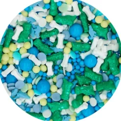 Sprinkles 3D Medley Dino Dream Dinosaurios 70 g - Funcakes