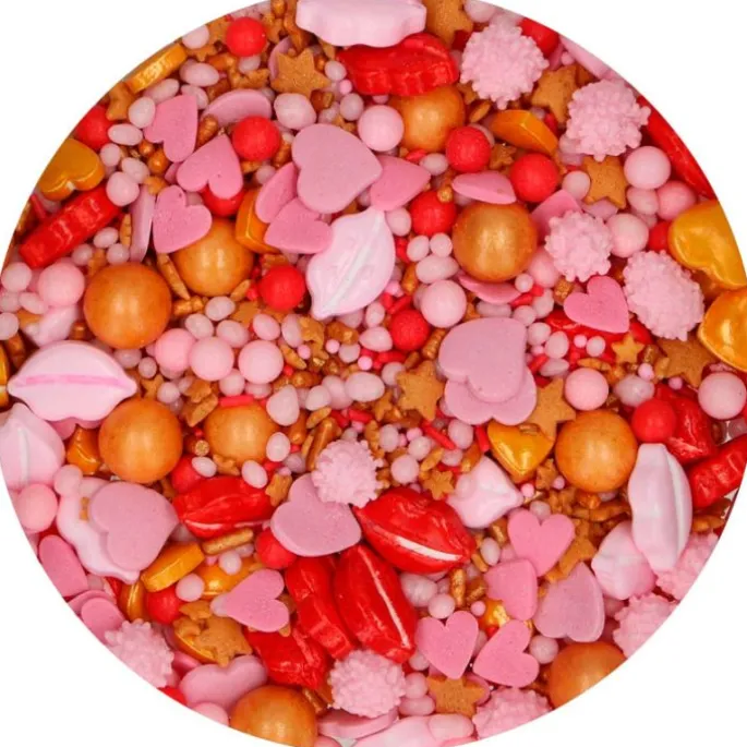 Sprinkles 3D Medley Secret Valentine San Valentín 70 g - Funcakes