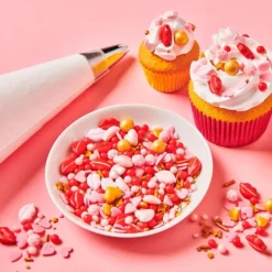 Sprinkles 3D Medley Secret Valentine San Valentín 70 g - Funcakes