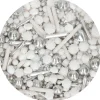 Sprinkles 3D Medley Silver Lining Corazones 70 g - Funcakes
