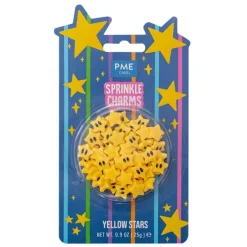 Sprinkles estrellas amarillas de azúcar 25 g - PME
