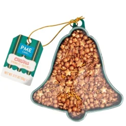 Sprinkles estrellas Campana de Navidad 90 g - PME