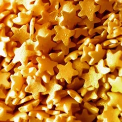 Sprinkles estrellas doradas 60 g - Azucren
