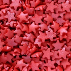 Sprinkles estrellas rojas 60 g - Azucren