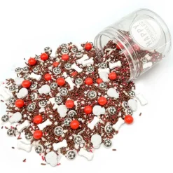 Sprinkles Fútbol y Halloween azúcar y chocolate 90 g - Happy Sprinkles