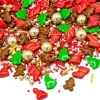 Sprinkles gorros y abetos Santa's favorite Navidad 90 g - Happy Sprinkles