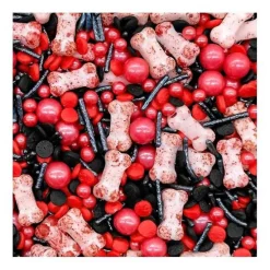 Sprinkles huesos Bloody Bones Halloween 90 g - Azucren