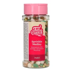 Sprinkles Medley Joyful Navidad 65 g - Funcakes