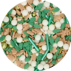 Sprinkles Medley Joyful Navidad 65 g - Funcakes
