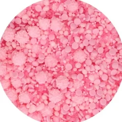 Sprinkles Medley Pink 70 g - Funcakes