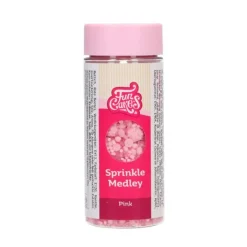 Sprinkles Medley Pink 70 g - Funcakes