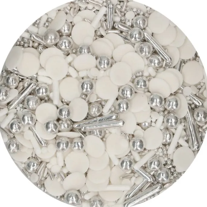 Sprinkles Medley Silver Chic 60 g - Funcakes