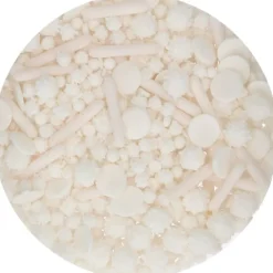 Sprinkles Medley White 65 g - Funcakes