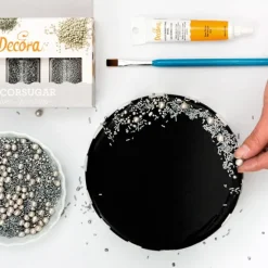 Sprinkles Mix metalizados plata 85 g (3) - Decora
