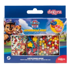 Sprinkles Mix Patrulla Canina 70 g - Sin gluten - Dekora