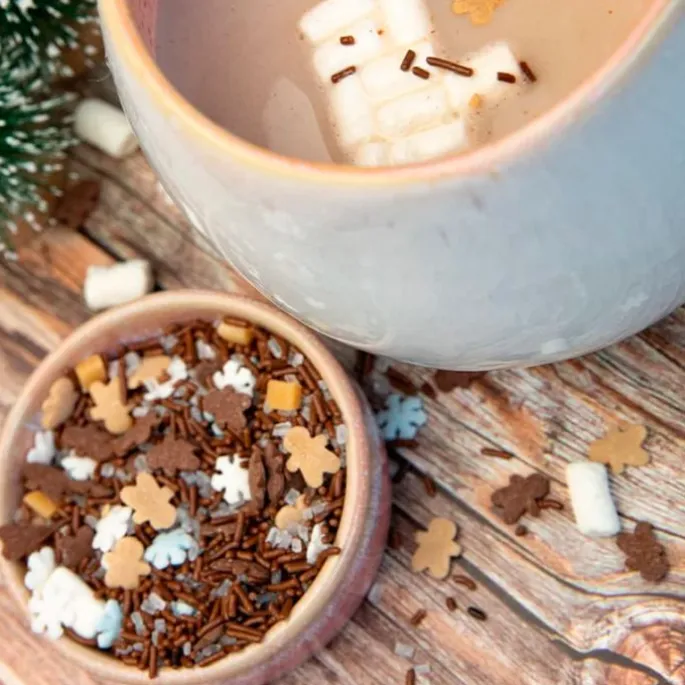 Sprinkles Navidad Happy Hot Chocolate 65 g - Happy Sprinkles