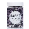 Sprinkles negro, plata y púrpura Witch Please 90 gr - Happy Sprinkles
